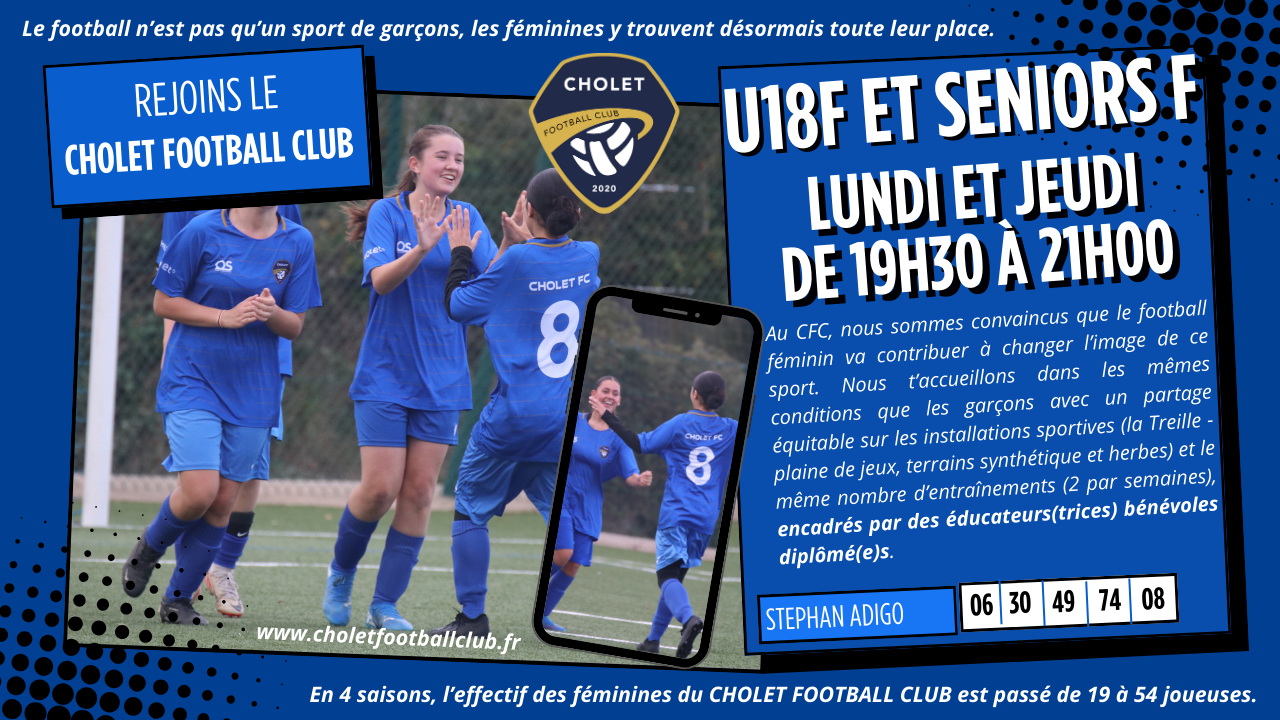 PORTES OUVERTES FÉMININES U16/U18/SENIORS