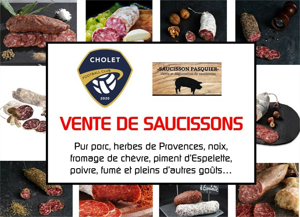 Vente de saucissons !