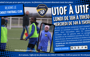 PORTES OUVERTES FÉMININES U10/U11